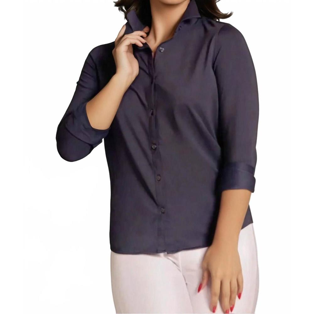NEW BUKI cinqo single shot shirt in blue night